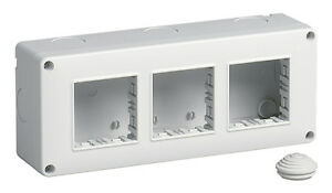 Calottina IP40 6 Moduli 2+2+2